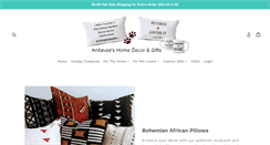 Desktop Screenshot of anitaveetextile.com